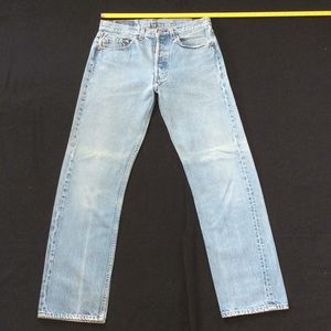 Vintage 80-90’s Levi 501 jeans. Nice fade USA MADE